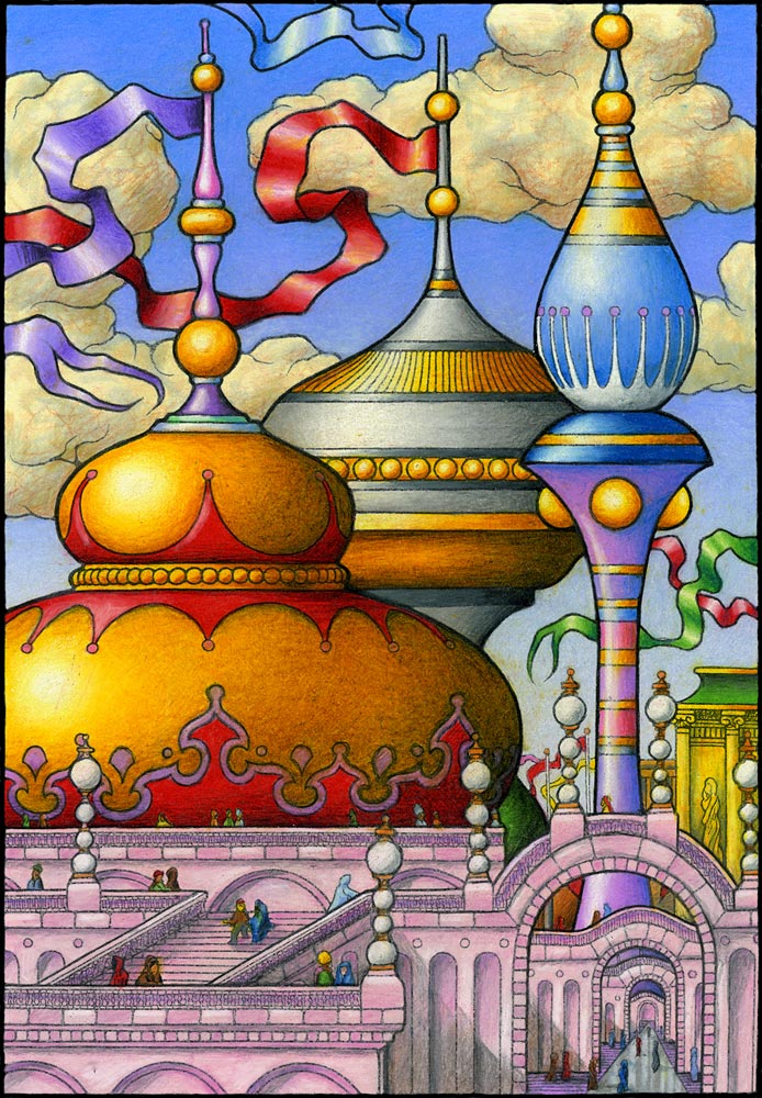 City of Dreams, from EQUINOX A Coloring Book