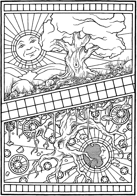 EQUINOX, A Coloring Book