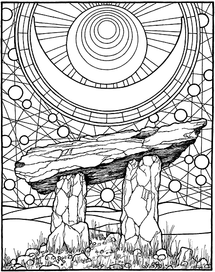 EQUINOX, A Coloring Book