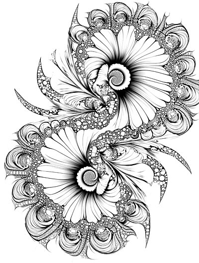 Living Fractals 3 by Midge Turing