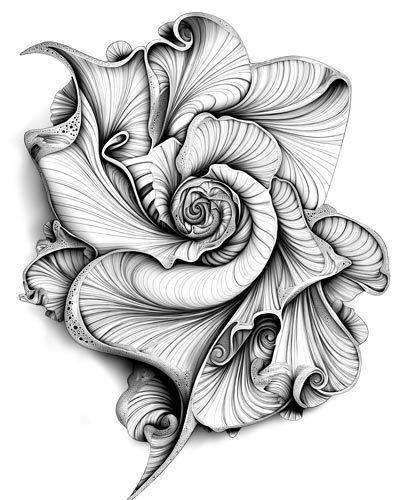 Living Fractals 3 by Midge Turing