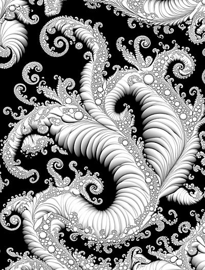 Living Fractals 3 by Midge Turing