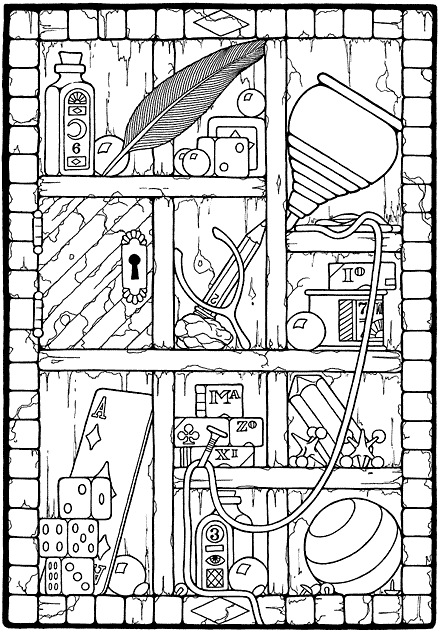 EQUINOX, A Coloring Book